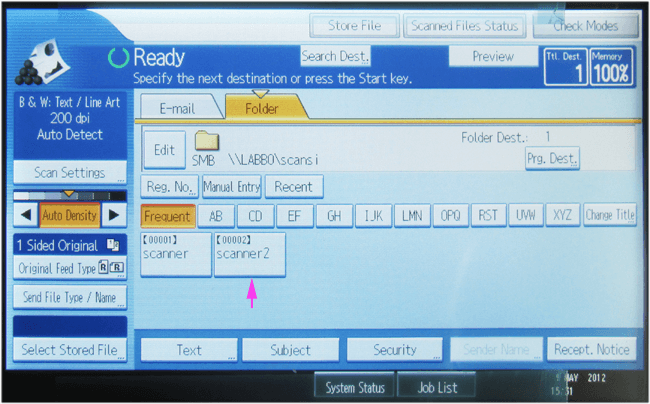 Cách lấy file scan từ máy photocopy Ricoh (Scan To Folder) đơn giản